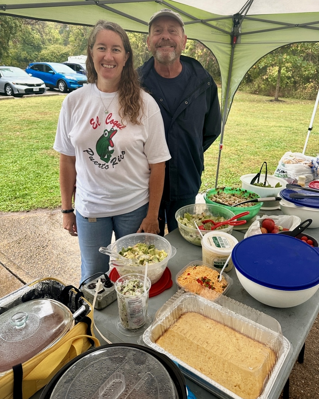 COs SR22 and jray at lunch line