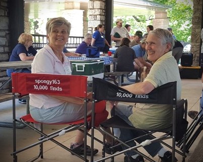 May Adv Awaits MrsS and Harry 10000 chairs