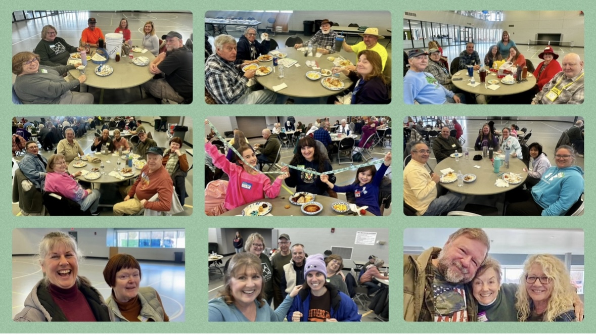 Potluck 25 collage lunch